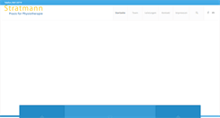 Desktop Screenshot of praxis-stratmann.de