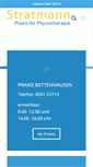 Mobile Screenshot of praxis-stratmann.de